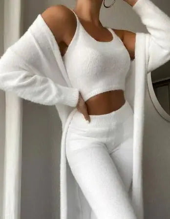 Auraline 3-Piece Cozy Loungewear Set